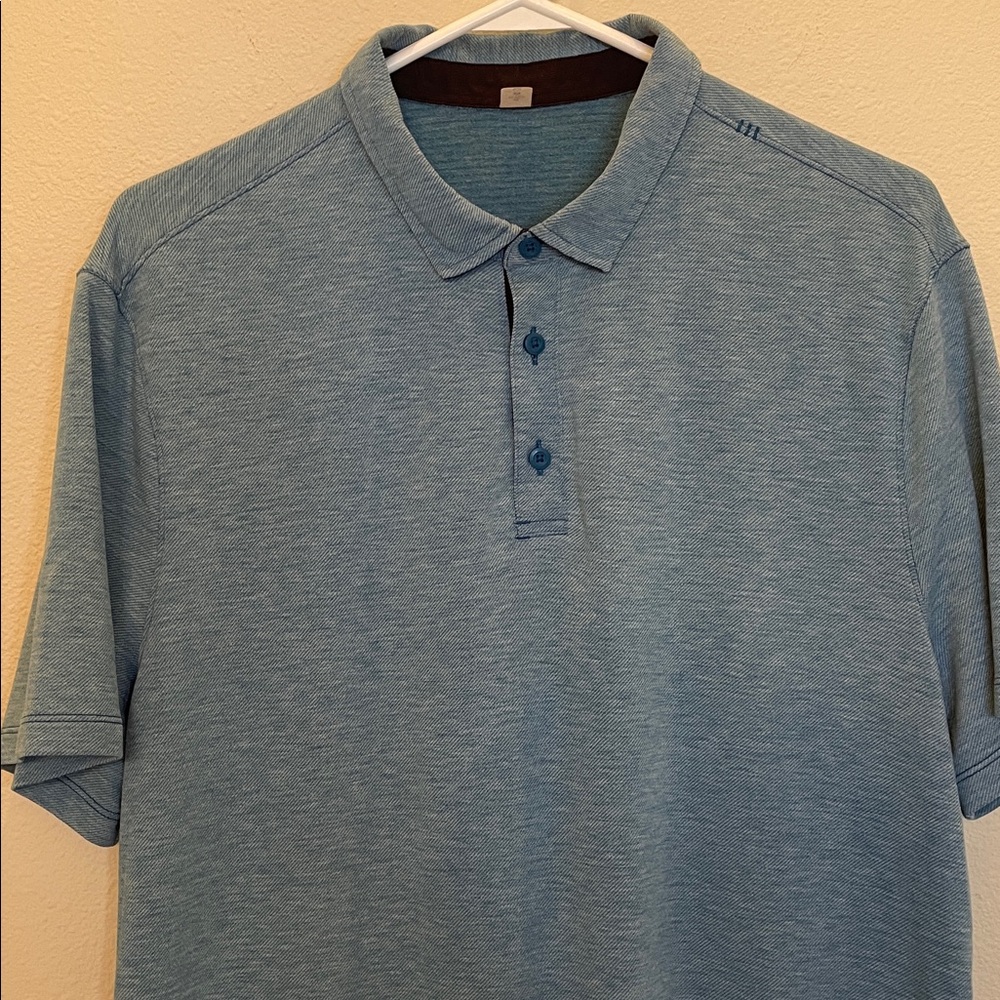 Lululemon Collared Partial Button Up Polo Shirt S… - image 2